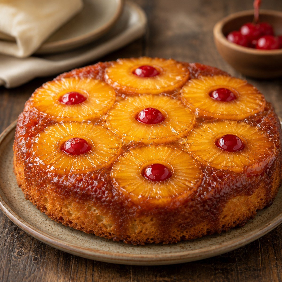 Pineapple Upside-Down Cake
