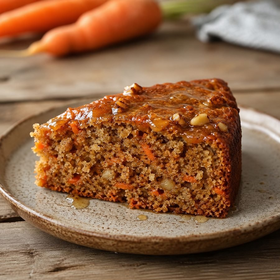 Skinny Carrot Cake (No Refined Sugar)